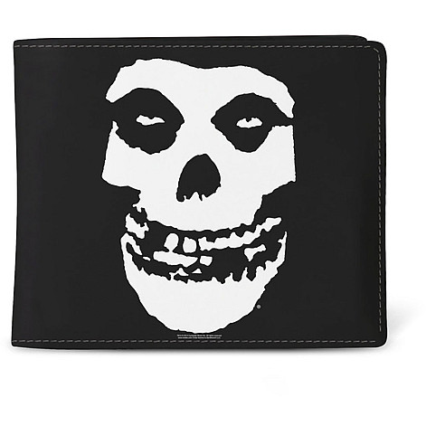 Misfits peňaženka PU 11 x 10 x 1 cm, Fiend Black
