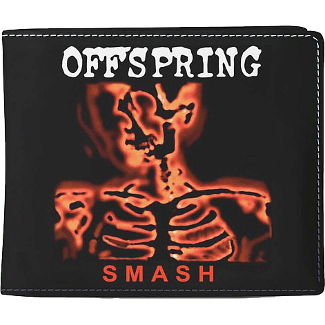 The Offspring peňaženka PU 11 x 10 x 1 cm, Smash Black