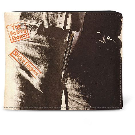 Rolling Stones peňaženka PU 11 x 10 x 1 cm, Sticky Fingers