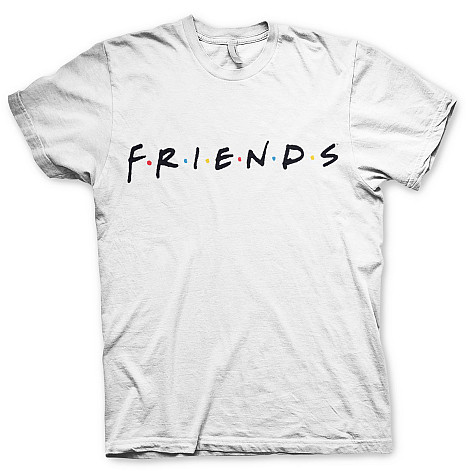 Friends tričko, Friends Logo White, pánske
