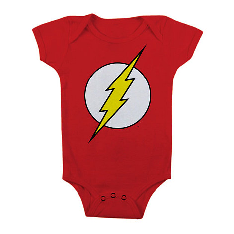 The Flash dojčenské body tričko, Logo Red, detské