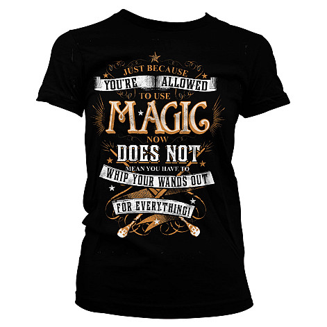 Harry Potter tričko, Magic Girly, dámske