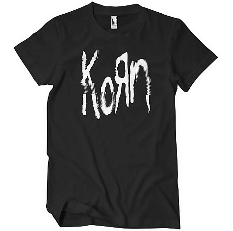 Korn tričko, Glitch Logo Black, pánske