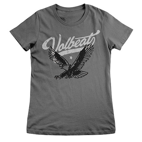 Volbeat tričko, Eagle Girly Dark Grey, dámske