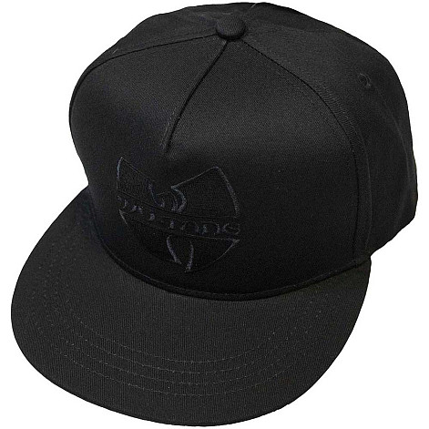 Wu-Tang Clan šiltovka snapback One Size, Black Logo Black, unisex