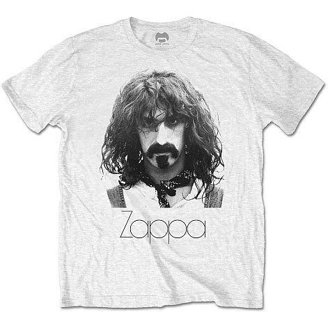 Frank Zappa tričko, Thin Logo Portrait, pánske