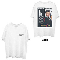 James Bond 007 tričko, Goldeneye Japanese Poster BP White, pánske