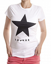 David Bowie tričko, Blackstar (On White), dámske