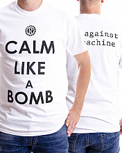 Rage Against The Machine tričko, Calm Like A Bomb, pánske