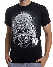 The Walking Dead tričko, Hideous Walker Face, pánske