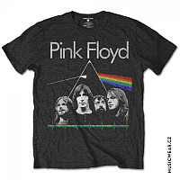 Pink Floyd tričko, DSOTM Band & Prism Grey, pánske