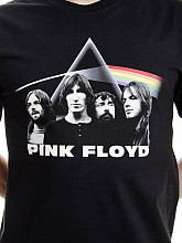 Pink Floyd tričko, DSOTM Band & Prism Black, pánske