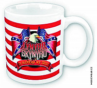 Lynyrd Skynyrd keramický hrnček 250ml, Eagle & Flags