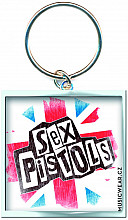 Sex Pistols kľúčenka, Union Jack