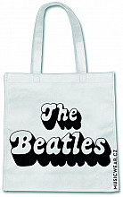 The Beatles ekologická nákupná taška, 70's Logo White