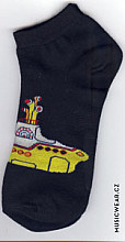 The Beatles ponožky, Yellow Submarine, dámske, velikost 4 až 7 (36 až 41)