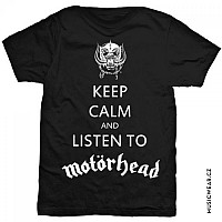 Motorhead tričko, Keep Calm, pánske