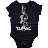 Tupac dojčenské body tričko, Praying Black, detské