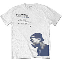Tupac tričko, A River... White, pánske