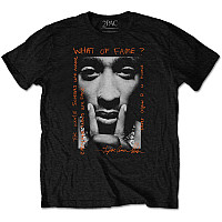 Tupac tričko, What Of Fame? Black, pánske