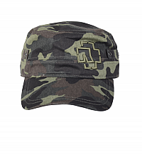 Rammstein šiltovka, Outline Logo Army Camouflage, unisex one size