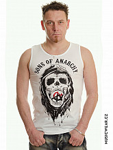 Sons of Anarchy tielko, Draft Skull White, pánske