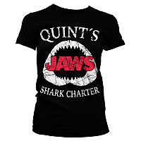Čelisti tričko, Quint´s Shark Charter, dámske
