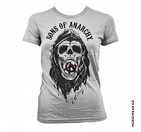 Sons of Anarchy tričko, Draft Skull, dámske