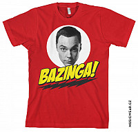 Big Bang Theory tričko, Bazinga Sheldons Head, pánske