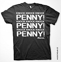 Big Bang Theory tričko, Penny Knock Knock Knock, pánske