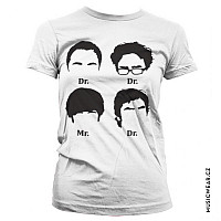 Big Bang Theory tričko, Prefix Heads Girly, dámske