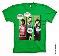 Big Bang Theory tričko, TBBT Superhero Quips, pánske