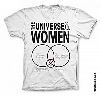 Big Bang Theory tričko, The Universe Of All Women, pánske