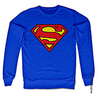 Superman mikina, Shield Sweatshirt Blue, pánska