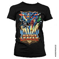 Justice League tričko, Team Up! Girly, dámske