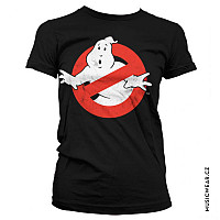 Ghostbusters tričko, Distressed Logo Girly, dámske