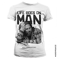 Big Lebowski tričko, Life Goes On Man Girly, dámske