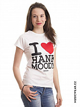 Californication tričko, I Love Hank Moody Girly, dámske