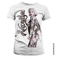 Marilyn Monroe tričko, Naked With Tattoos Girly, dámske