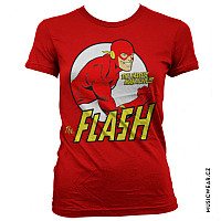 The Flash tričko, Fastest Man Alive Girly, dámske