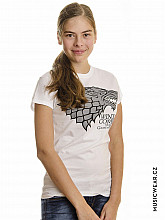 Hra o trůny tričko, Logo Stark Women's, dámske