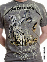 Metallica tričko, Justice Neon, pánske