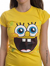 SpongeBob Squarepants tričko, Sponge Happy Face Girly, dámske