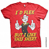 Pepek námořník tričko, I´d Flex But I Like This Shirt, pánske