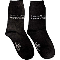 The Beatles ponožky, Revolver Horizontal Black, pánske - velikost 7 až 11 (41 až 45)