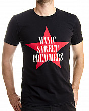 Manic Street Preachers tričko, Red Star, pánske