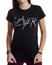 Slayer tričko, Scratchy Logo, dámske