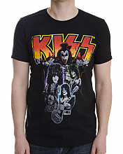 Kiss tričko, Neon Band, pánske