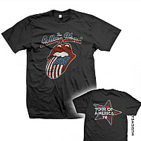 Rolling Stones tričko, Tour of America 78 Black BP, pánske