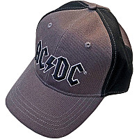 AC/DC šiltovka, Black Logo 2 tone Grey & Black